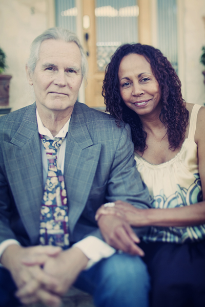 Phil and Dorothee portrait indoors
